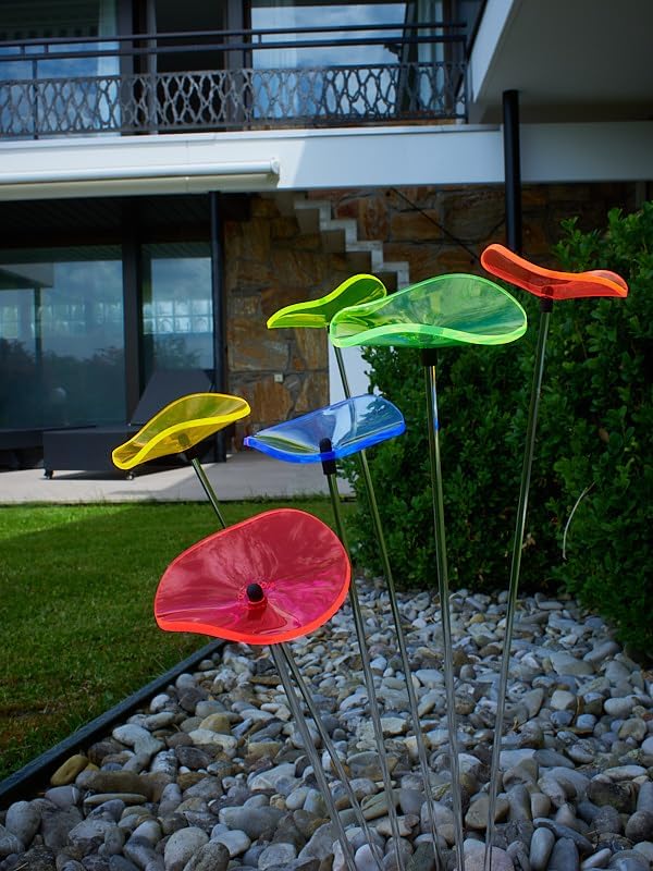 Cazador-del-sol ® - das Original | Lucille | 6 Stück | geschwungener Sonnenstrauss kunterbunt | Durc
