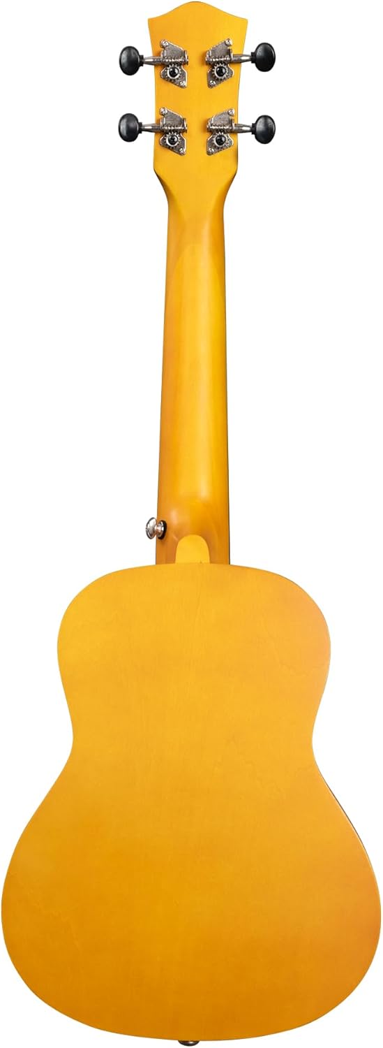 Concert Ukulele Linden Yellow (incl. Bag, 3 Picks)