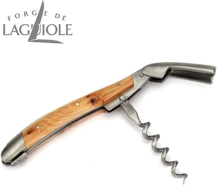 Forge De Laguiole Sommeliermesser - dreiteilig - Wacholder - Finish matt
