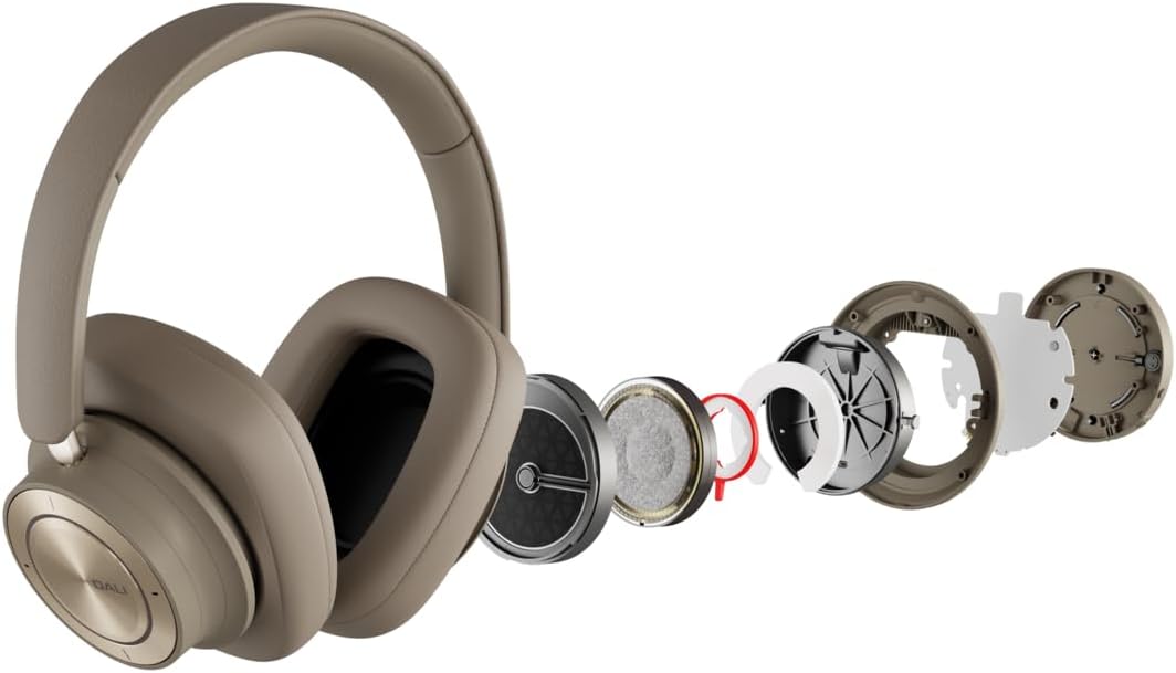 DALI IO-12 – Over-Ear Hi-Fi-Kopfhörer mit SMC-Treiber, ANC & Dual Sound Modes – Kabellos mit 35h Akk