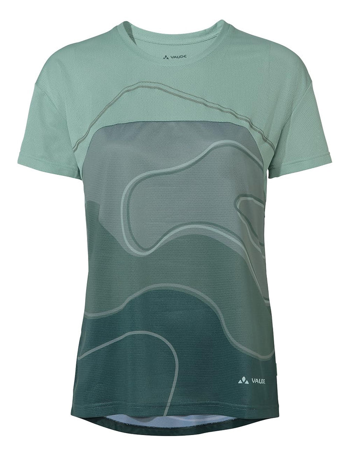 VAUDE T-Shirt Women's Moab T-Shirt VI 44 Deep Pond, 44 Deep Pond