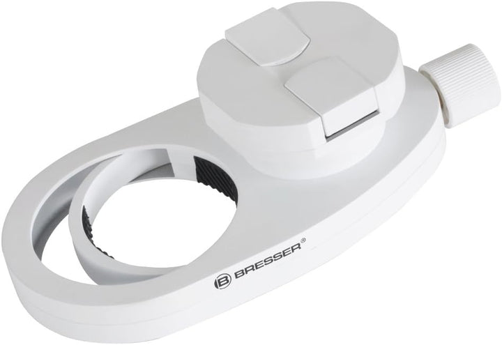 Bresser Universal Smartphone Adapter für Teleskope, Mikroskope, Spektive, für Okulare bis 68 mm Durc