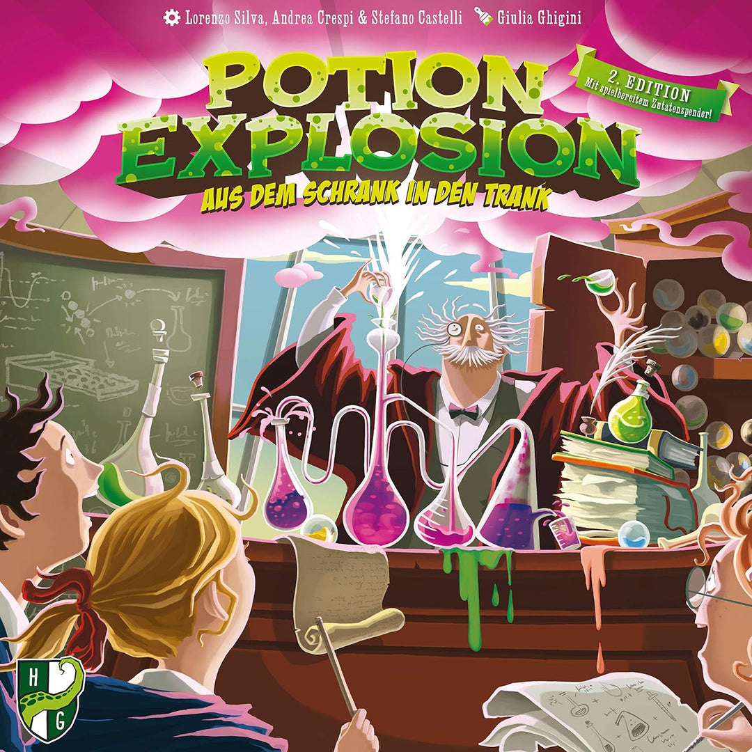 Potion Explosion 2nd Edition | Horrible Guild| Match-3 | Für 2-4 Personen | ab 8 Jahren | Deutsch
