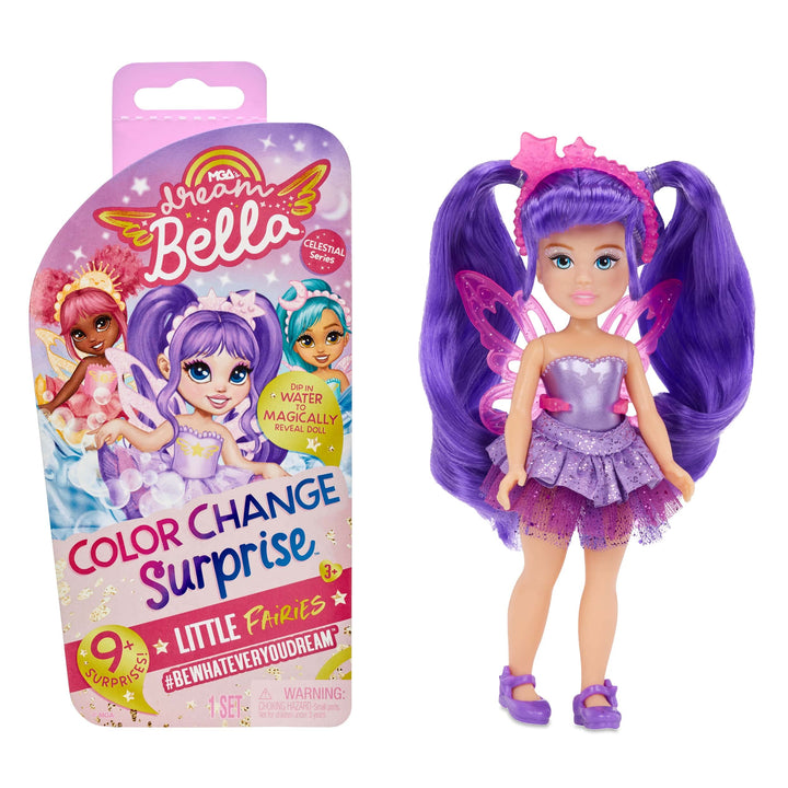 MGA Dream Bella Farbwechsel Surprise Little Fairies Himmlische Serie - AUBREY - 9+ Überraschungen -