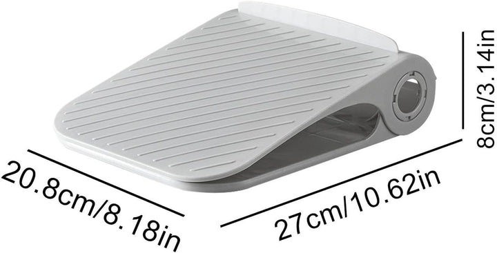 Schuhregal Für Schrank, Platzsparender Schuhhalter, Doppelstapel-Schuhregal, Doppelschichtiger, Vers