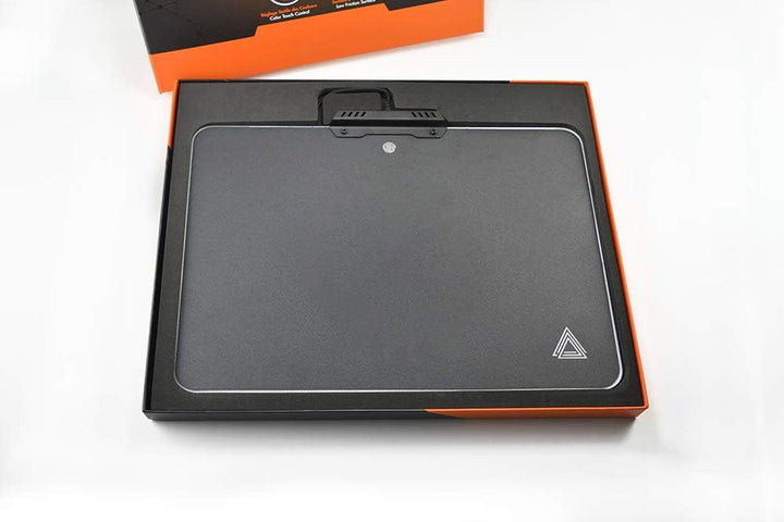 Lexip B5 Gaming Mauspad - RGB starres Mousepad - Farben Einstellung Touch - Reibungsarme Oberfläche
