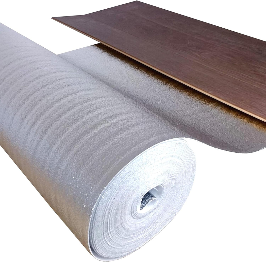 United Foam Industries GmbH Laminat und Parkett Trittschalldämmung uficell ALU PE-Schaum für Laminat