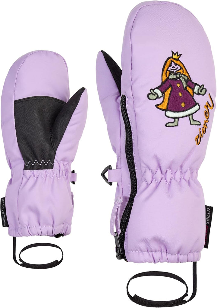 Ziener Baby LE Zoo Minis Glove Ski-Handschuhe Violett 2 ans - 92 cm, Violett 2 ans - 92 cm