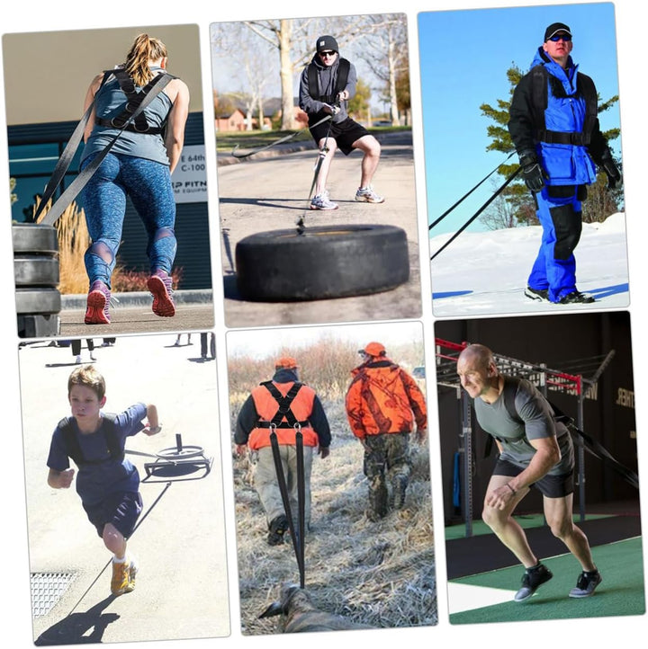 BESPORTBLE Schlitten Gurt Fitness Widerstandstraining Zuggurt krafttraining Geschwindigkeit Übung Sc