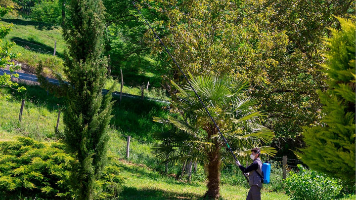 MATABI Teleskop-Spritzlanze - 5,4 m hoch - aus Fiberglas - passend für die meisten Sprühgeräte - ide