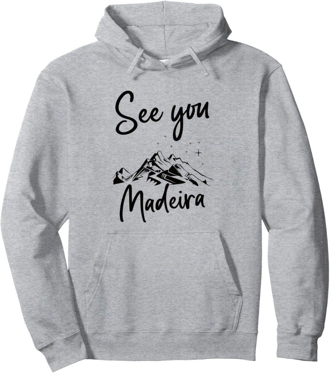 Wandern Auf Madeira Portugal Urlaub Wanderer Pullover Hoodie