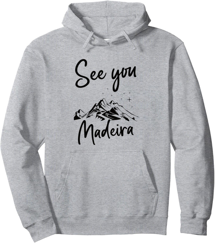 Wandern Auf Madeira Portugal Urlaub Wanderer Pullover Hoodie