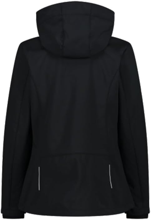 CMP Damen Windproof And Waterproof Softshell Jacket Wp 7.000 Jacke M Schwarz, M Schwarz
