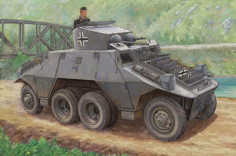 Hobby Boss 1/35 M35 mittlerer Panzerwagen, ADGZ-Steyr, Mehrfarbig, HY83890