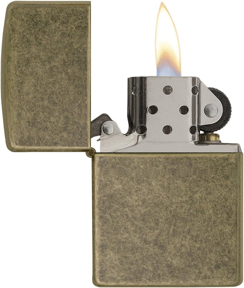 Zippo Classic Antique Brass, Antique Brass