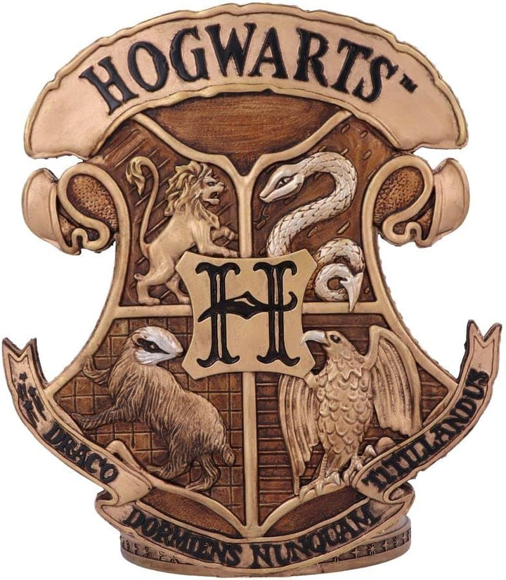 Nemesis Now Harry Potter Gryffindor Buchstütze, offizielles Lizenzprodukt, 20 cm, Gold