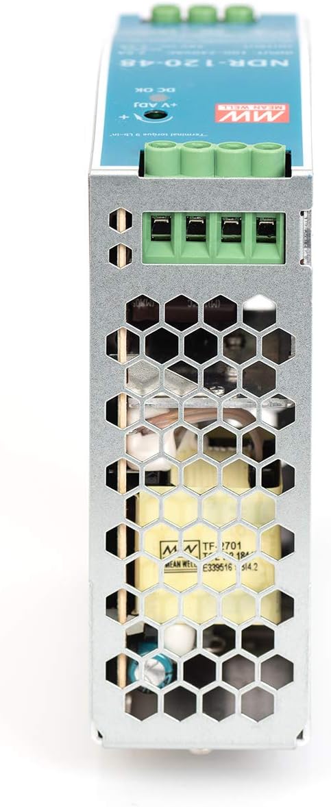 DIGITUS Industrielles Netzteil - Hutschienen-Montage - Output 48V DC / 2.5A / 120W - Input 100-240 V