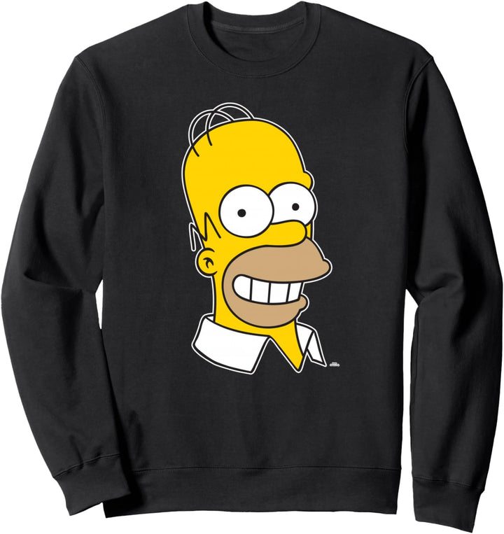 The Simpsons Homer Simpson Face Sweatshirt