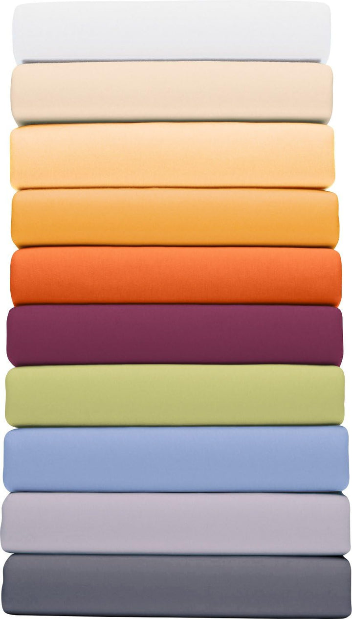 ESTELLA Spannbetttuch Samt Velours | Schiefer | Frottee | 200x200 cm | passend für Matratzen 180-200