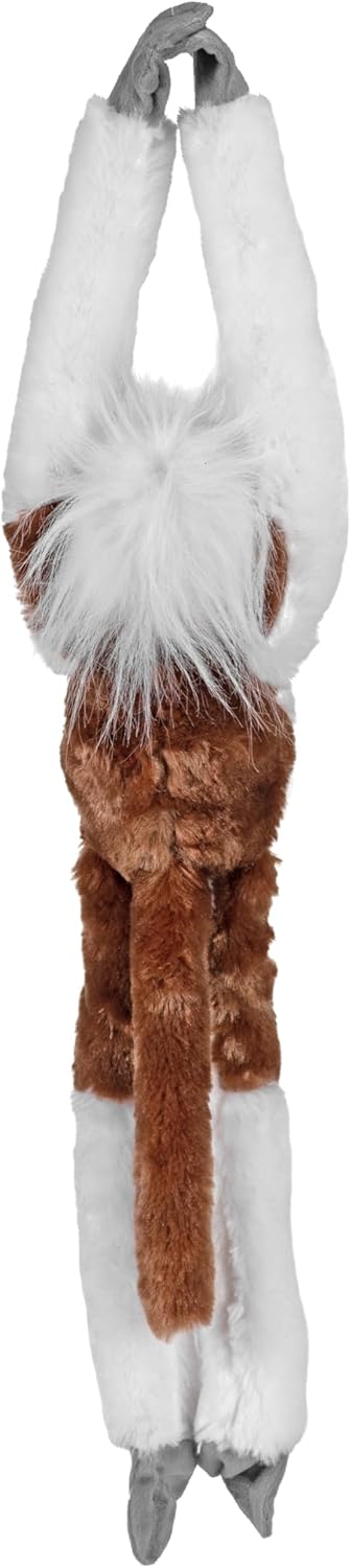 Wild Republic 14463 15251 - Hanging Monkey Plüsch Lisztaffe, 51 cm, Baumwolltop, Lisztaffe