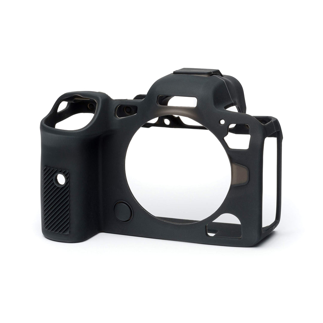 easyCover - Silikon Kameratasche - Schutz für Ihre Kamera - Canon R5/R6/R6 II - Schwarz
