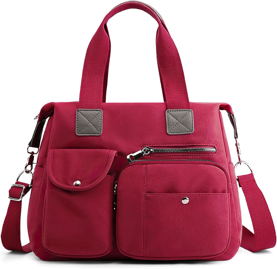 DIRRONA Elegant Damen Umhängetasche Gross Kapazität Handtasche Casual Reise Schultertasche Multi Tas