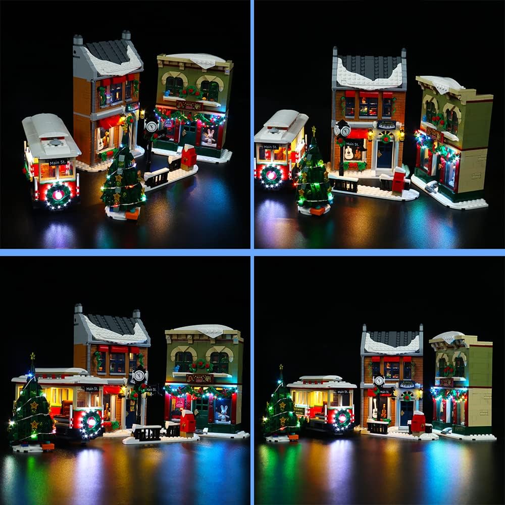 Led Licht Set Kompatibel mit Lego Christmas High Street, Led Beleuchtungs Set Compatible with Lego 1