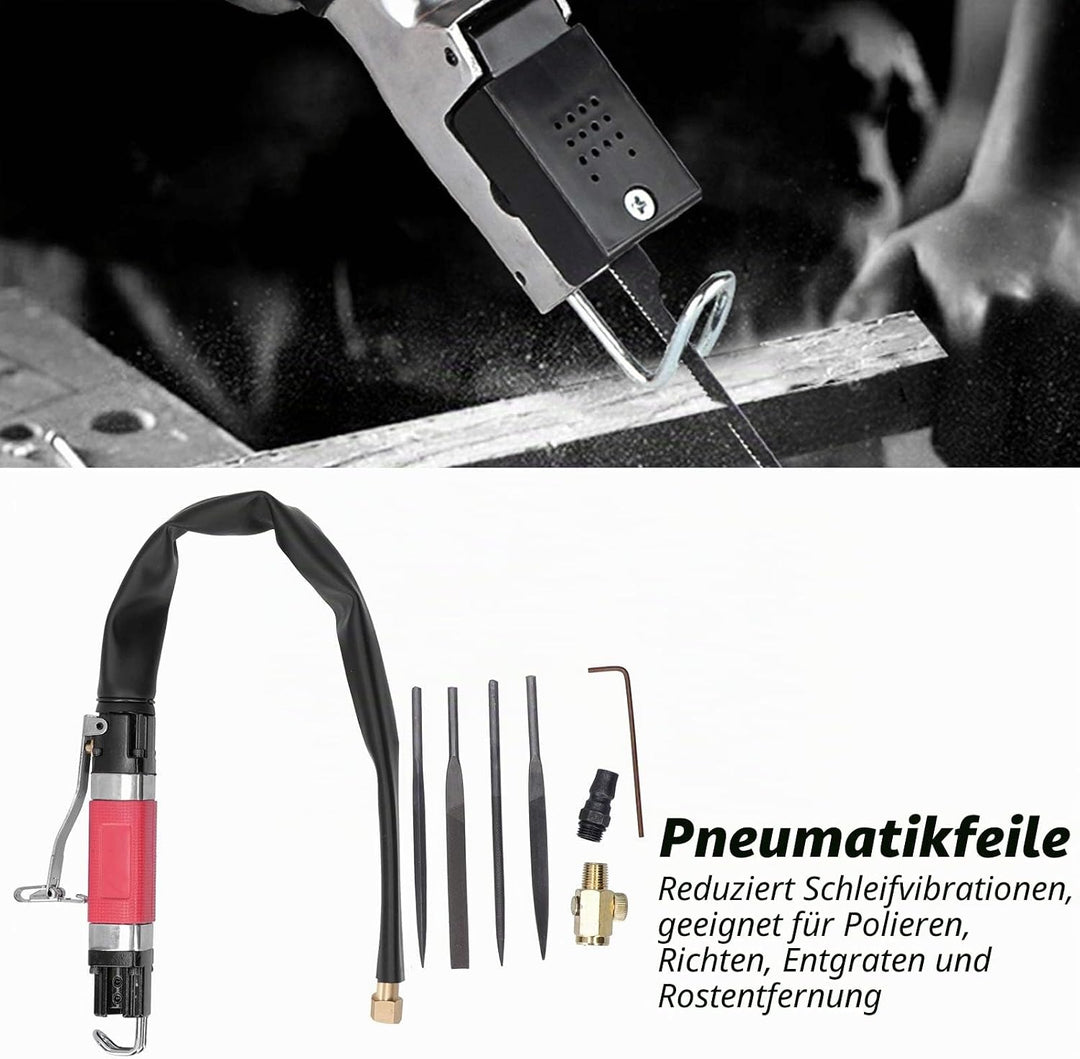 Pneumatische Feile Air Body Saw Feile Luftkörper Sägefeile Zink Legierung Pneumatisches Schleif Werk