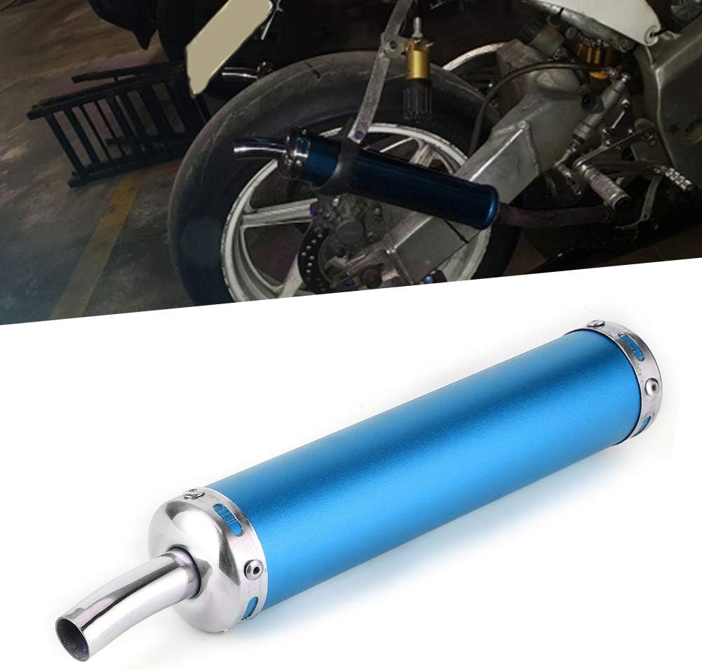 2 takt Auspuff Schalldämpfer Rohr für Motorräder, Auspuff Schalldämpfer aus Edelstahl rohr 20 mm (0,