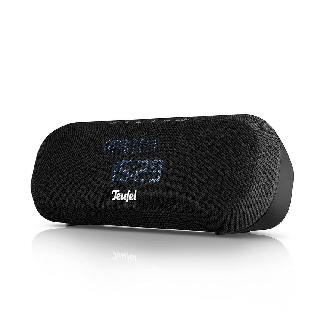 Teufel Radio ONE HiFi-Wecker - Bluetooth Lautsprecher mit DAB+/FM-Radio, Weck-Funktionen, Sleeptimer