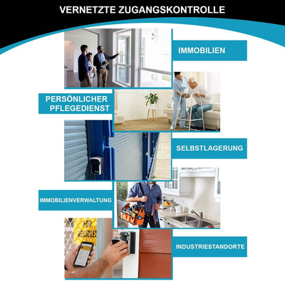 Master Lock Smart Connected Schlüsseltresor für Unternehmen und Industrie, Verschlüsselung nach Mili