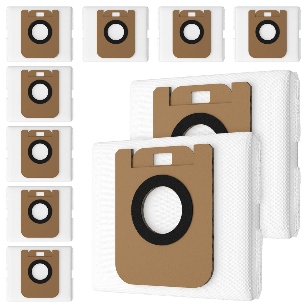 10 Stück Staubbeutel für Dreame D10 Plus / D10s / Z10 Pro / L10 Saugroboter, Ersatzteile für Dreame