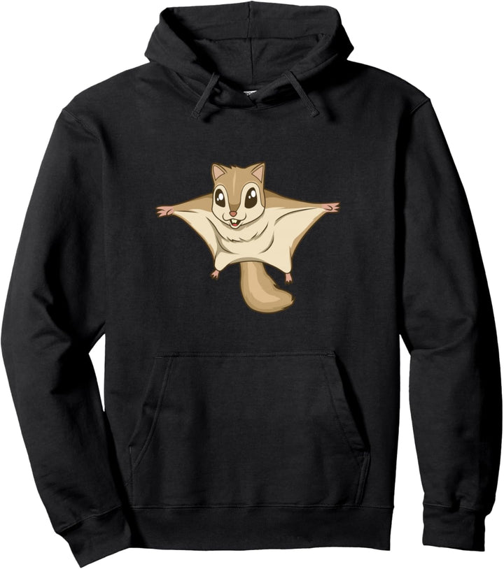Kawaii Flughörnchen Pullover Hoodie