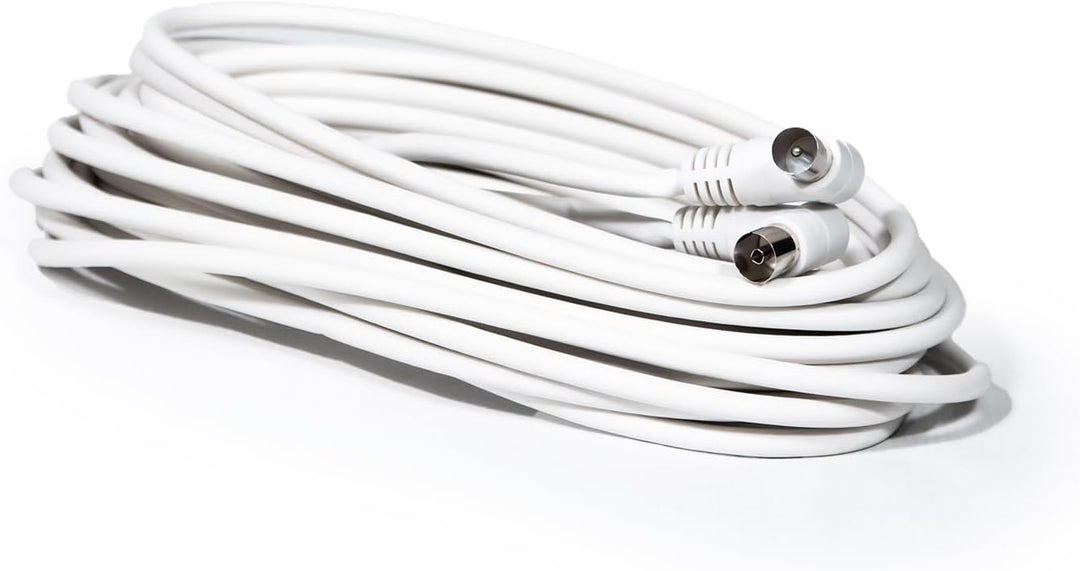 Levitantes 10 m RG6U TV-Kabel mit Stecker auf Stecker