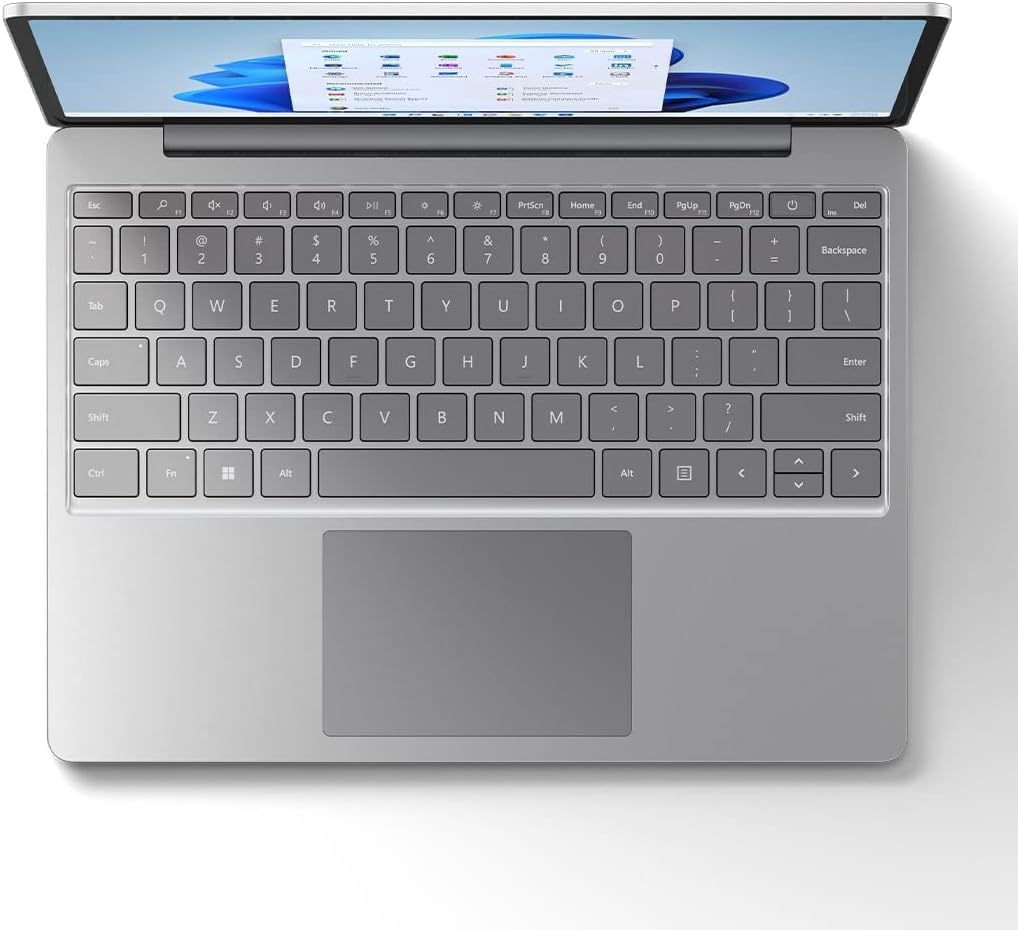 Microsoft Surface Laptop Go 2, 12,45 Zoll Laptop (Intel Core i5, 8GB RAM, 256GB SSD, Win 11 Home) Pl