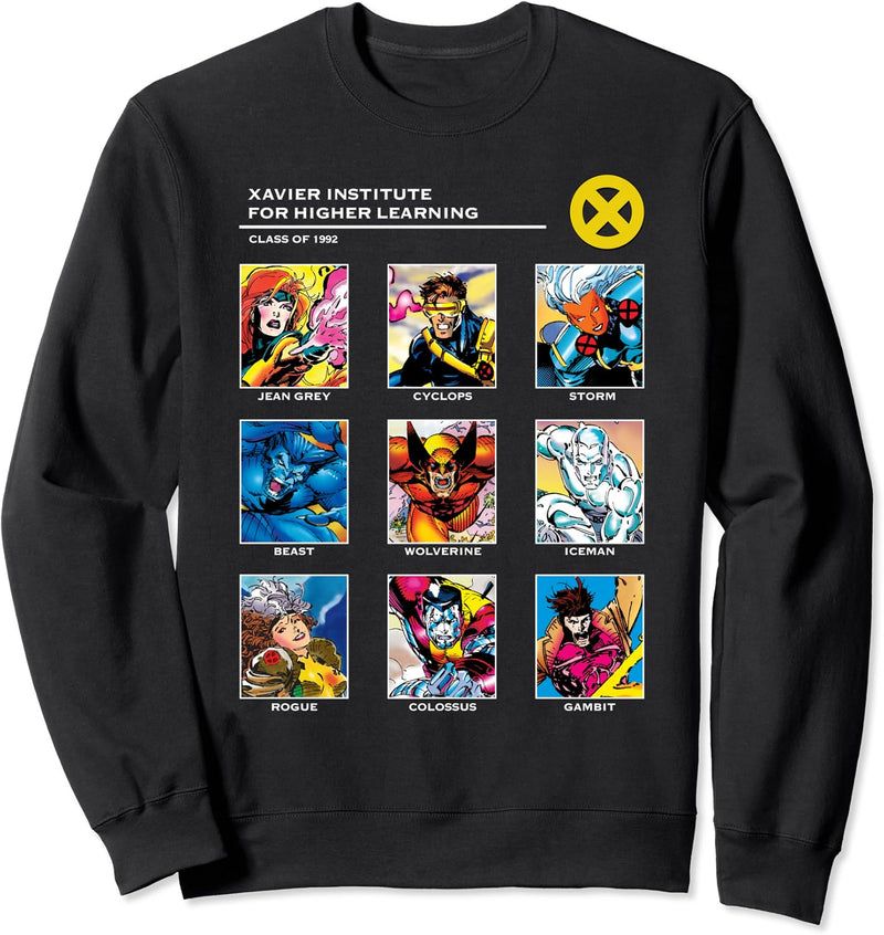 Marvel X-Men Xavier Institute 90s Sweatshirt
