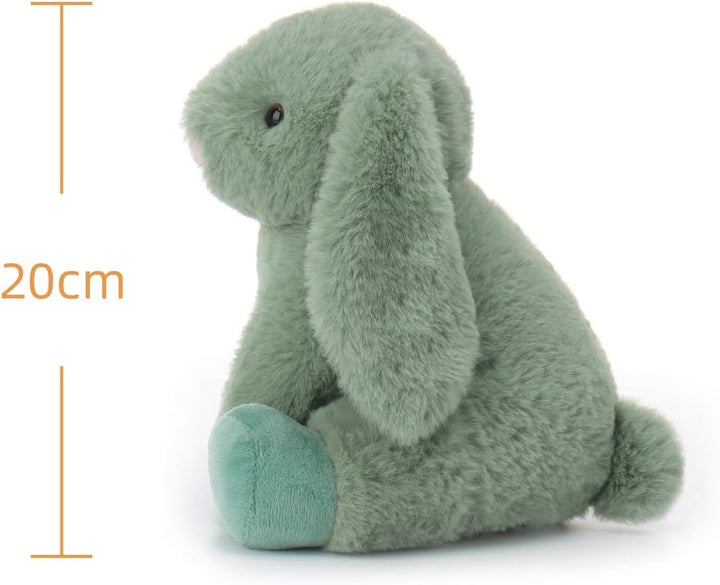 Apricot Lamb – Kuscheltier Grün Hase 20 cm – Plüsch Spielzeug Plüschtier für Kinder und Baby – Flaus