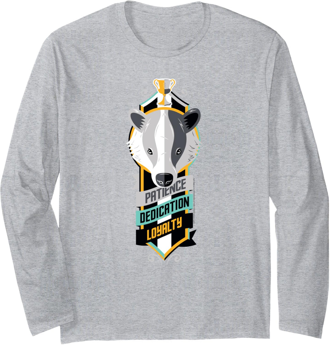 Harry Potter Hufflepuff Traits Langarmshirt