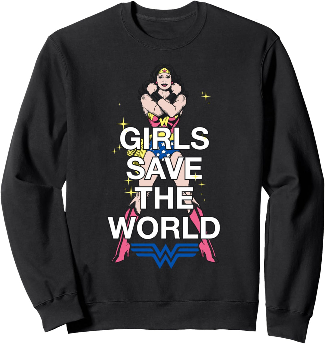 DC Wonder Woman: Mädchen retten die Welt Sweatshirt