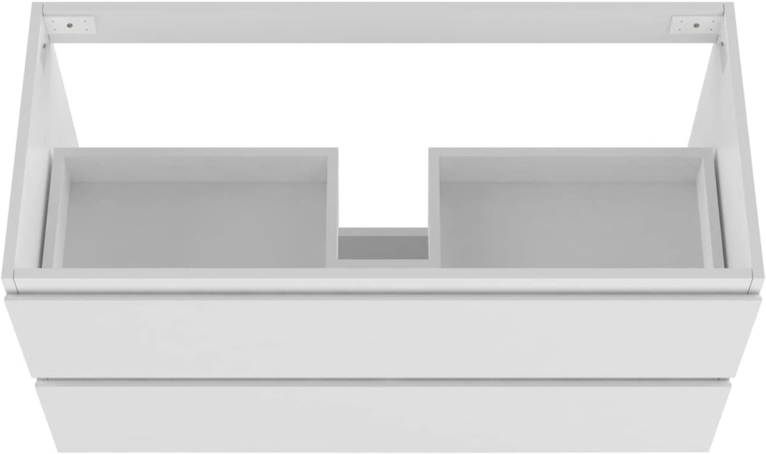 Aica Sanitär Waschbeckenunterschrank 60 cm Unterschrank Waschtischunterschrank Weiss