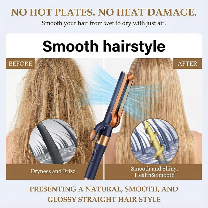 Haarglätteraufsatz Luftstromaufsatz ohne Heizplatten für Airwrap HS01 HS05 HS08 Haarglätteraufsatz f