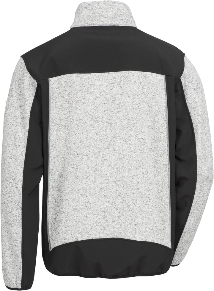 Nitras Strick-Softshelljacke Motion TEX Plus (Farbe: grau; Grösse: L)
