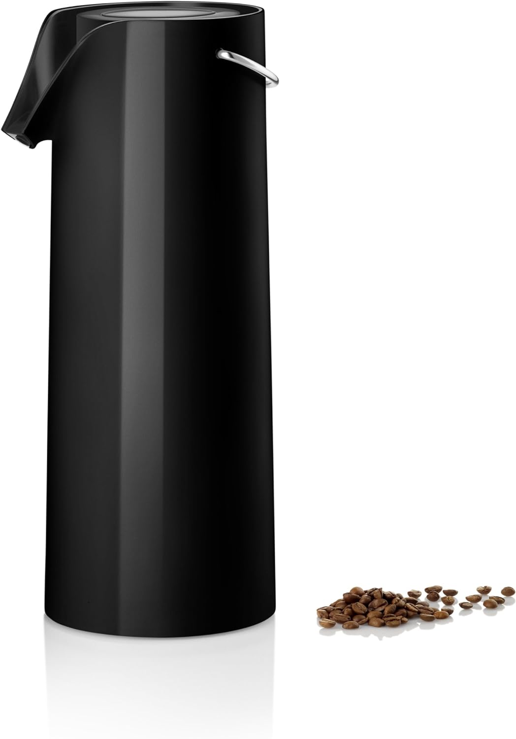 EVA SOLO | Pump-Isolierkanne 1,8l black | Die Kanne lässt sich auf ihrem Fuss um 360 Grad drehen | B