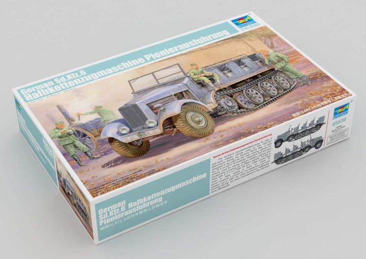 Trumpeter 05530 Modellbausatz German Sd.Kfz.6 Halbk.zugm. Pionierausf.