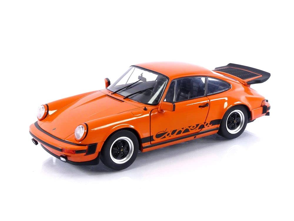 Solido 1:18 Porsche 911 3.2 orange Modellauto Modellfahrzeug