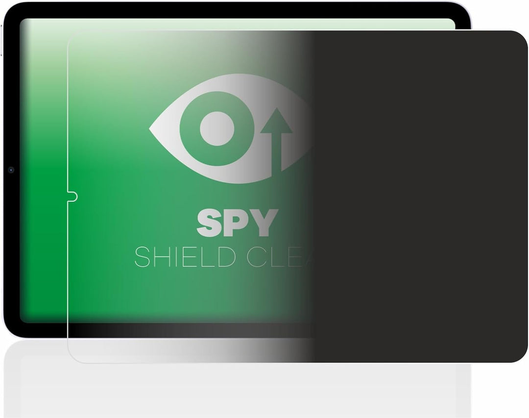 upscreen Anti-Spy Blickschutzfolie für Apple iPad Air 5 WiFi/WiFi Cellular 2022 (5. Gen.) Privacy Di
