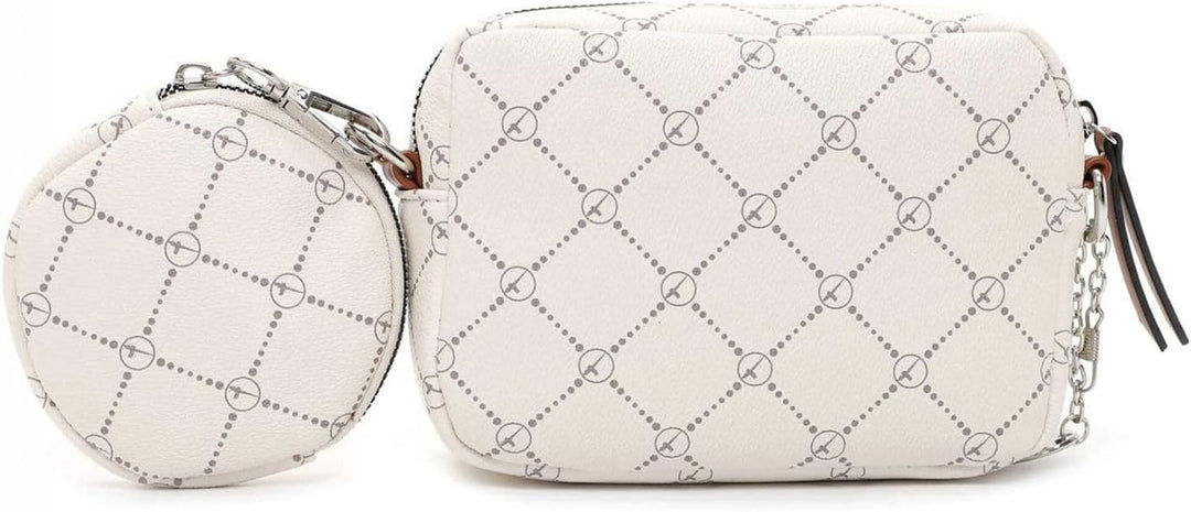 Tamaris Umhängetasche TAS Anastasia 31172 Damen Handtaschen Print S Ecru, S Ecru