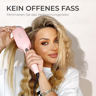 TYMO ROVY Welleneisen für haare, Lockenstab grosse Locken geeignet für Anfänger, Sofortiges Wellen,