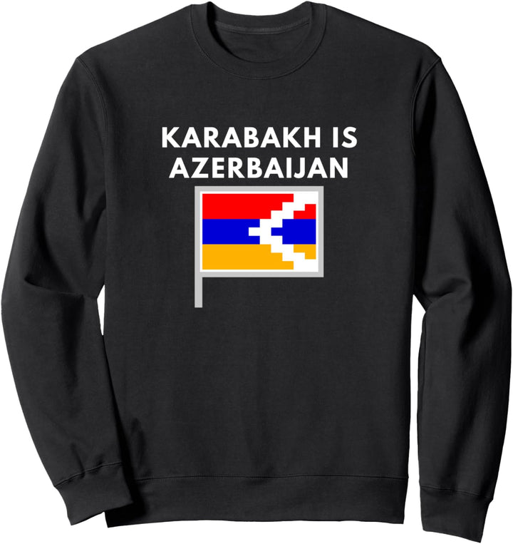 Free Country Flag Support Karabach ist Aserbaidschan Support Sweatshirt
