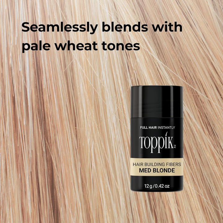 Toppik Haar fasern Medium Blonde 12 g (1er Pack), Medium Blonde 12 g (1er Pack)